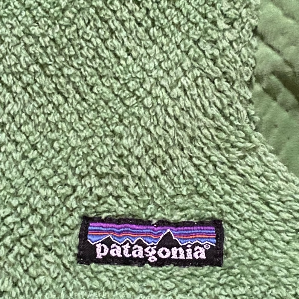 Patagonia Polartec Soft Green Vest Sz Women’s M Medium - Picture 3 of 11